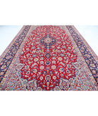 Tabriz 9'7'' X 16'1'' Hand-Knotted Wool Rug 9'7'' x 16'1'' (288 X 483) / Red / Blue