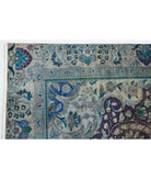 Tabriz 6'0'' X 8'11'' Hand-Knotted Wool Rug 6'0'' x 8'11'' (180 X 268) / Grey / Blue