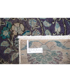 Tabriz 6'0'' X 8'11'' Hand-Knotted Wool Rug 6'0'' x 8'11'' (180 X 268) / Grey / Blue