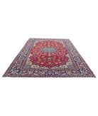 Tabriz 7'10'' X 11'1'' Hand-Knotted Wool Rug 7'10'' x 11'1'' (235 X 333) / Red / Blue