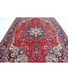 Tabriz 8'4'' X 11'8'' Hand-Knotted Wool Rug 8'4'' x 11'8'' (250 X 350) / Red / Blue