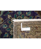 Tabriz 9'6'' X 12'5'' Hand-Knotted Wool Rug 9'6'' x 12'5'' (285 X 373) / Green / Blue