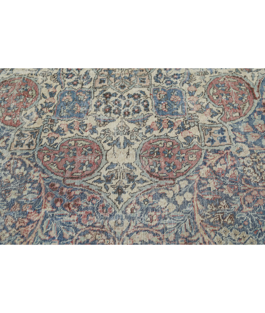 Tabriz 8'2'' X 11'2'' Hand-Knotted Wool Rug 8'2'' x 11'2'' (245 X 335) / Blue / Red