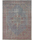 Tabriz 8'2'' X 11'2'' Hand-Knotted Wool Rug 8'2'' x 11'2'' (245 X 335) / Blue / Red