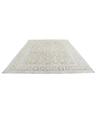 Tabriz 9'9'' X 13'1'' Hand-Knotted Wool Rug 9'9'' x 13'1'' (293 X 393) / Taupe / Brown