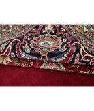 Kashan 10'5'' X 14'0'' Hand-Knotted Wool Rug 10'5'' x 14'0'' (313 X 420) / Red / Blue