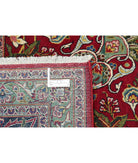 Kashan 10'5'' X 14'0'' Hand-Knotted Wool Rug 10'5'' x 14'0'' (313 X 420) / Red / Blue