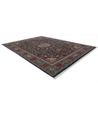 Tabriz 9'11'' X 13'9'' Hand-Knotted Wool Rug 9'11'' x 13'9'' (298 X 413) / Blue / Red