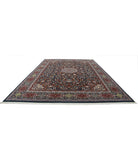 Tabriz 9'11'' X 13'9'' Hand-Knotted Wool Rug 9'11'' x 13'9'' (298 X 413) / Blue / Red