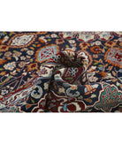 Tabriz 9'11'' X 13'9'' Hand-Knotted Wool Rug 9'11'' x 13'9'' (298 X 413) / Blue / Red