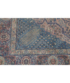 Tabriz 8'6'' X 11'3'' Hand-Knotted Wool Rug 8'6'' x 11'3'' (255 X 338) / Pink / Blue