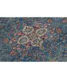 Tabriz 8'6'' X 11'3'' Hand-Knotted Wool Rug 8'6'' x 11'3'' (255 X 338) / Pink / Blue