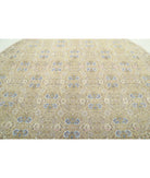 Tabriz 9'2'' X 9'7'' Hand-Knotted Wool Rug 9'2'' x 9'7'' (275 X 288) / Green / Taupe