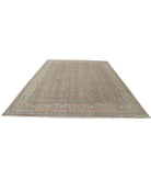 Tabriz 9'7'' X 12'7'' Hand-Knotted Wool Rug 9'7'' x 12'7'' (288 X 378) / Taupe / Pink