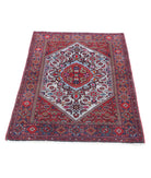 Tabriz 2'7'' X 4'1'' Hand-Knotted Wool Rug 2'7'' x 4'1'' (78 X 123) / Red / Blue