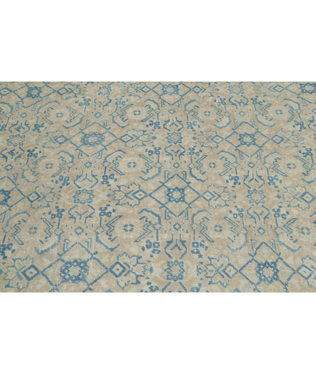 Tabriz 10'0'' X 13'1'' Hand-Knotted Wool Rug 10'0'' x 13'1'' (300 X 393) / Taupe / Beige