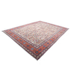 Tabriz 9'8'' X 11'10'' Hand-Knotted Wool Rug 9'8'' x 11'10'' (290 X 355) / Beige / Rust