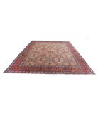 Tabriz 9'8'' X 11'10'' Hand-Knotted Wool Rug 9'8'' x 11'10'' (290 X 355) / Beige / Rust