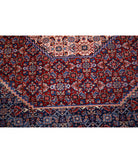 Tabriz 9'0'' X 12'4'' Hand-Knotted Wool Rug 9'0'' x 12'4'' (270 X 370) / Blue / Red