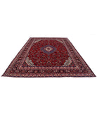 Tabriz 8'8'' X 11'8'' Hand-Knotted Wool Rug 8'8'' x 11'8'' (260 X 350) / Red / Blue