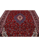 Tabriz 8'8'' X 11'8'' Hand-Knotted Wool Rug 8'8'' x 11'8'' (260 X 350) / Red / Blue