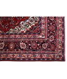 Tabriz 8'8'' X 11'8'' Hand-Knotted Wool Rug 8'8'' x 11'8'' (260 X 350) / Red / Blue