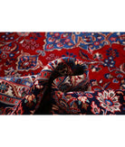 Tabriz 8'8'' X 11'8'' Hand-Knotted Wool Rug 8'8'' x 11'8'' (260 X 350) / Red / Blue