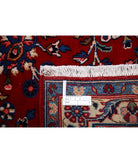 Tabriz 8'8'' X 11'8'' Hand-Knotted Wool Rug 8'8'' x 11'8'' (260 X 350) / Red / Blue