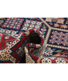 Tabriz 10'6'' X 14'5'' Hand-Knotted Wool Rug 10'6'' x 14'5'' (315 X 433) / Blue / Red