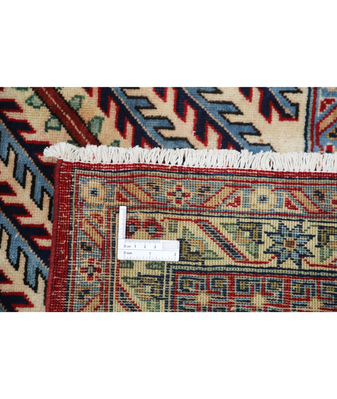 Tabriz 10'6'' X 14'5'' Hand-Knotted Wool Rug 10'6'' x 14'5'' (315 X 433) / Blue / Red