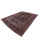 Tabriz 9'6'' X 12'11'' Hand-Knotted Wool Rug 9'6'' x 12'11'' (285 X 388) / Blue / Red