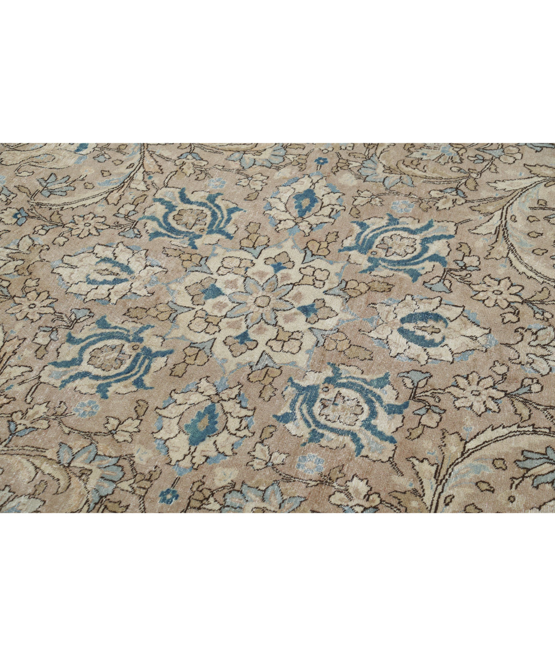 Tabriz 8'3'' X 11'3'' Hand-Knotted Wool Rug 8'3'' x 11'3'' (248 X 338) / Taupe / Ivory