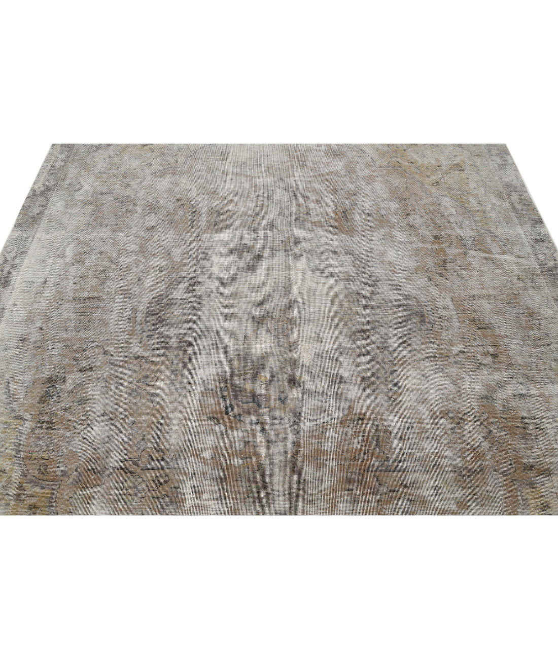 Tabriz 6'11'' X 10'1'' Hand-Knotted Wool Rug 6'11'' x 10'1'' (208 X 303) / Ivory / Beige