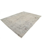 Tabriz 9'1'' X 12'5'' Hand-Knotted Wool Rug 9'1'' x 12'5'' (273 X 373) / Tan / Ivory