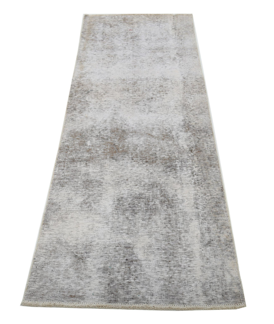 Tabriz 2'4'' X 6'10'' Hand-Knotted Wool Rug 2'4'' x 6'10'' (70 X 205) / Grey / Ivory