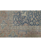 Tabriz 9'5'' X 12'6'' Hand-Knotted Wool Rug 9'5'' x 12'6'' (283 X 375) / Blue / Pink