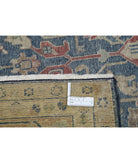 Tabriz 9'5'' X 12'6'' Hand-Knotted Wool Rug 9'5'' x 12'6'' (283 X 375) / Blue / Pink