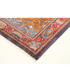 Tabriz 4'6'' X 6'9'' Hand-Knotted Wool Rug 4'6'' x 6'9'' (135 X 203) / Blue / Rust