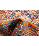 Tabriz 4'6'' X 6'9'' Hand-Knotted Wool Rug 4'6'' x 6'9'' (135 X 203) / Blue / Rust