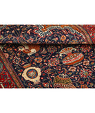 Tabriz 4'6'' X 6'9'' Hand-Knotted Wool Rug 4'6'' x 6'9'' (135 X 203) / Blue / Rust