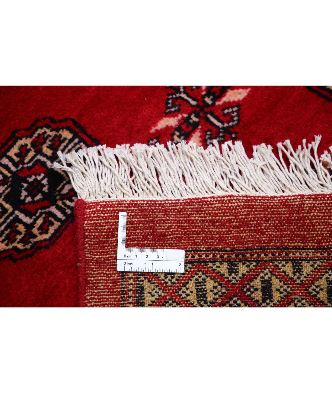 Bokhara 11' 11" X 17' 10" Hand-Knotted Wool Rug 11' 11" X 17' 10" (363 X 544) / Red / Ivory