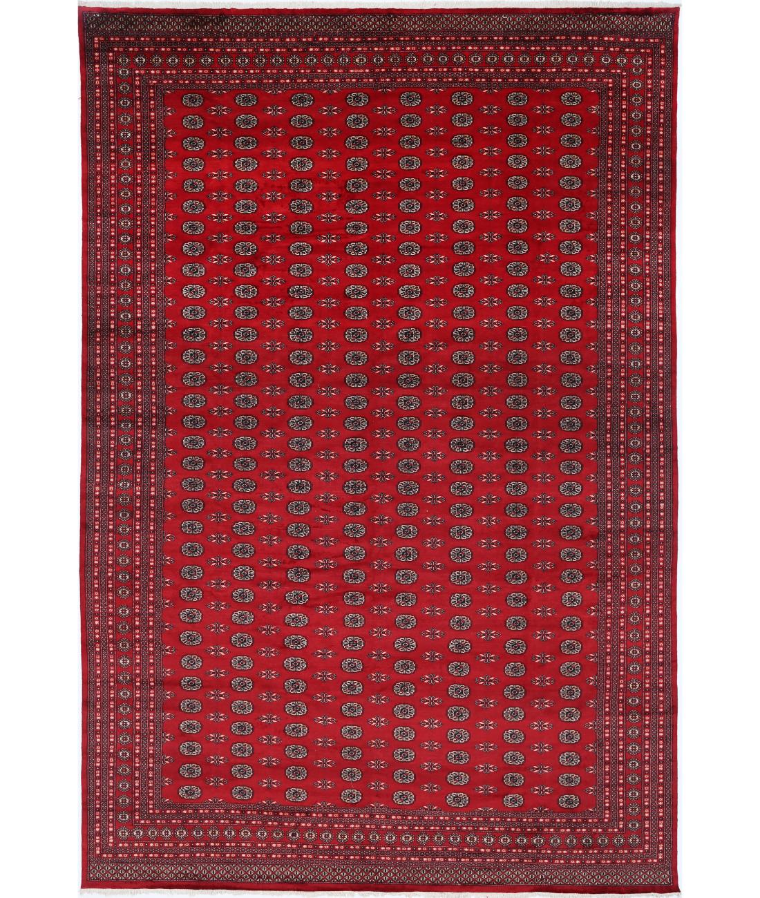 Bokhara 11' 11" X 17' 10" Hand-Knotted Wool Rug 11' 11" X 17' 10" (363 X 544) / Red / Ivory