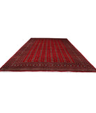 Bokhara 12' 0" X 17' 5" Hand-Knotted Wool Rug 12' 0" X 17' 5" (366 X 531) / Red / Black