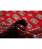 Bokhara 12' 0" X 17' 10" Hand-Knotted Wool Rug 12' 0" X 17' 10" (366 X 544) / Red / Black