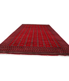 Bokhara 12' 0" X 17' 9" Hand-Knotted Wool Rug 12' 0" X 17' 9" (366 X 541) / Red / Green