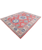 Kazak 8' 11" X 11' 2" Hand-Knotted Wool Rug 8' 11" X 11' 2" (272 X 340) / Red / Ivory