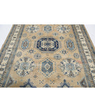 Kazak 6' 6" X 9' 9" Hand-Knotted Wool Rug 6' 6" X 9' 9" (198 X 297) / Taupe / Ivory