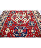 Kazak 9' 8" X 12' 5" Hand-Knotted Wool Rug 9' 8" X 12' 5" (295 X 378) / Red / Ivory