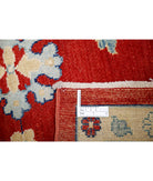 Kazak 8' 10" X 11' 9" Hand-Knotted Wool Rug 8' 10" X 11' 9" (269 X 358) / Red / Ivory