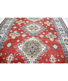 Kazak 10' 1" X 13' 3" Hand-Knotted Wool Rug 10' 1" X 13' 3" (307 X 404) / Red / Ivory